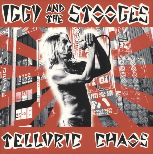 The Stooges Telluric Chaos - White & Red Splatter Vinyl - RSD16 2-LP vinyl record set (Double LP Album) US TSG2LTE664875