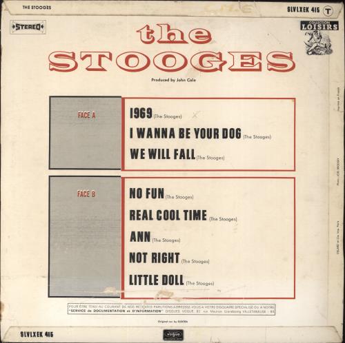 The Stooges The Stooges - VG vinyl LP album (LP record) French TSGLPTH801107