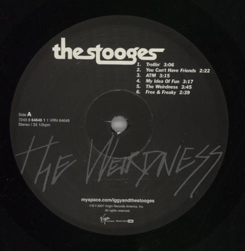 The Stooges The Weirdness 2-LP vinyl record set (Double LP Album) UK TSG2LTH860169