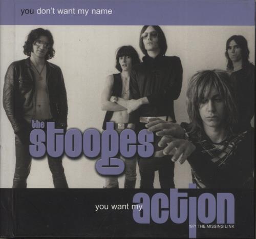 The Stooges You Want My Action 4-CD album set UK TSG4CYO876313