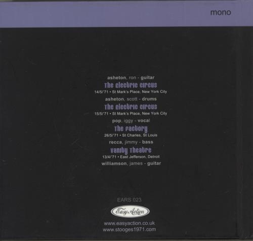 The Stooges You Want My Action 4-CD album set UK TSG4CYO876313