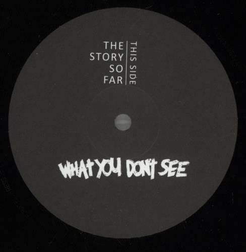 The Story So Far What You Don't See vinyl LP album (LP record) UK V33LPWH886119