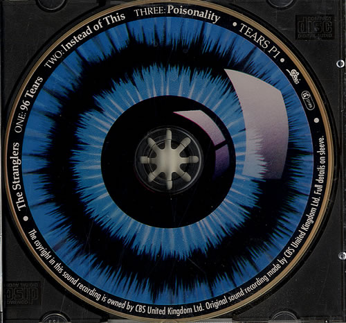 The Stranglers 96 Tears CD single (CD5 / 5") UK STRC5TE34006