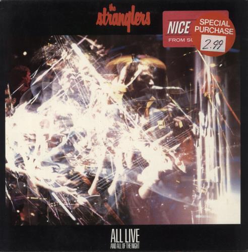 The Stranglers All Live And All Of The Night vinyl LP album (LP record) UK STRLPAL868858