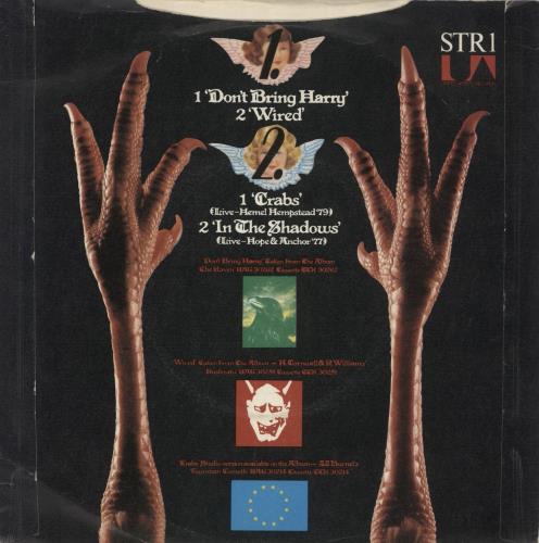 The Stranglers Don't Bring Harry EP 7" vinyl single (7 inch record / 45) UK STR07DO42489