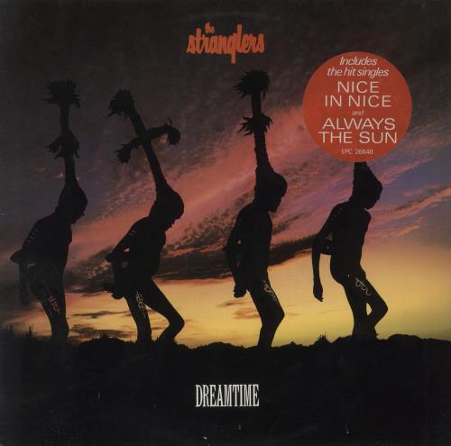 The Stranglers Dreamtime - Stickered Sleeve vinyl LP album (LP record) UK STRLPDR229865