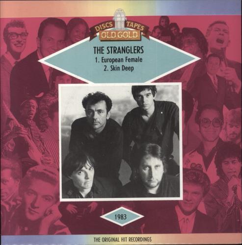The Stranglers European Female / Skin Deep 7" vinyl single (7 inch record / 45) UK STR07EU856029