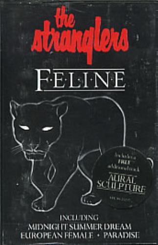 The Stranglers Feline cassette album UK STRCLFE292156