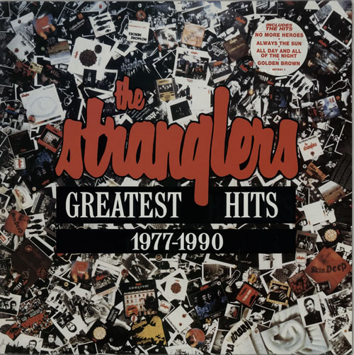 The Stranglers Greatest Hits 1977-1990 + Merchandise Insert vinyl LP album (LP record) UK STRLPGR591152