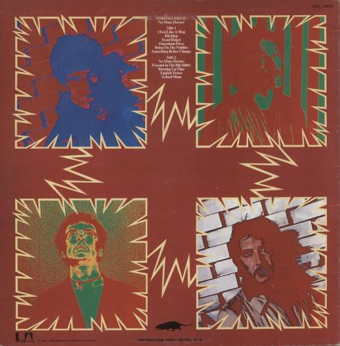 The Stranglers No More Heroes vinyl LP album (LP record) Italian STRLPNO666504