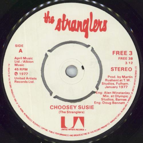 The Stranglers Peasant In The Big Shitty 7" vinyl single (7 inch record / 45) UK STR07PE819647