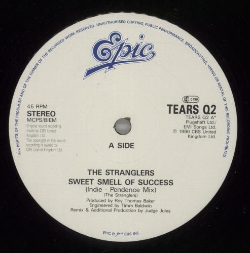 The Stranglers Sweet Smell Of Success 12" vinyl single (12 inch record / Maxi-single) UK STR12SW28047