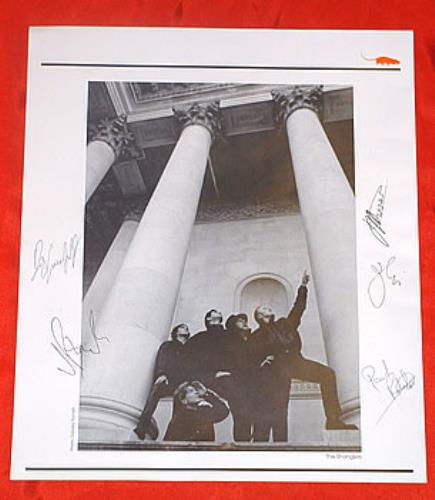 The Stranglers The Stranglers - AUTOGRAPHED memorabilia UK STRMMTH294058