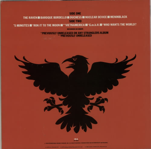 The Stranglers The Stranglers IV vinyl LP album (LP record) US STRLPTH291451