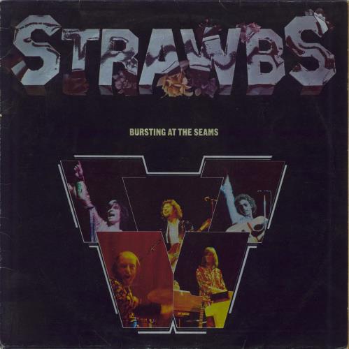 The Strawbs Bursting At The Seams - Red Vinyl - Test Pressing vinyl LP album (LP record) UK SRBLPBU776969