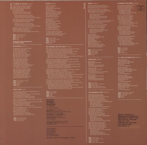 The Strawbs From The Witchwood vinyl LP album (LP record) Canadian SRBLPFR887181