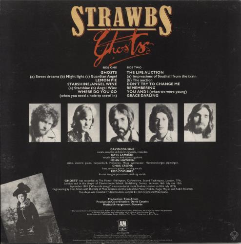 The Strawbs Ghosts vinyl LP album (LP record) UK SRBLPGH583444