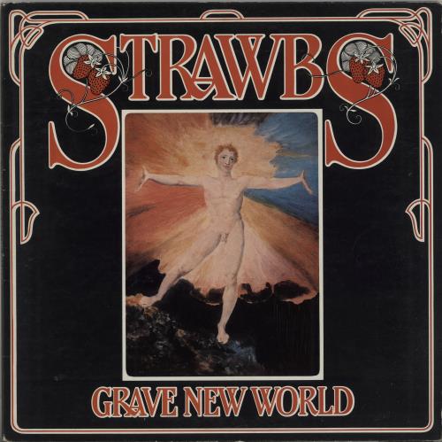 The Strawbs Grave New World + Booklet - Red vinyl LP album (LP record) UK SRBLPGR665526