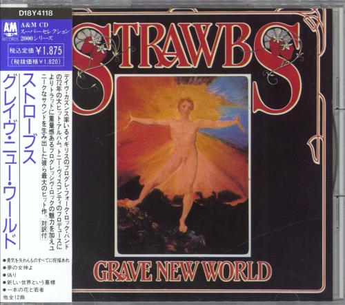 The Strawbs Grave New World CD album (CDLP) Japanese SRBCDGR829456