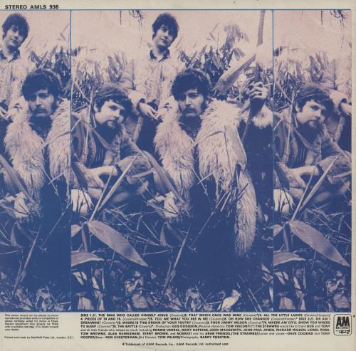 The Strawbs Strawbs - silver label vinyl LP album (LP record) UK SRBLPST762008