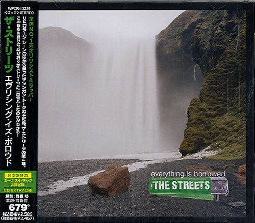 The Streets Everything Is Borrowed CD album (CDLP) Japanese RETCDEV451632