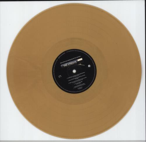The Streets None Of Us Are Getting Out Of This Life Alive - 180gm Gold Vinyl - Autographed vinyl LP album (LP record) UK RETLPNO881382