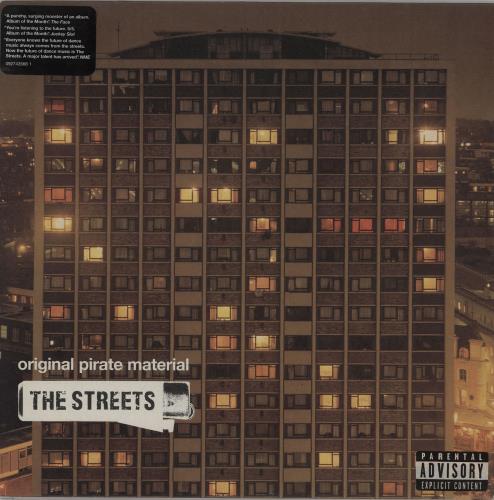 The Streets Original Pirate Material + Hype Sticker 2-LP vinyl record set (Double LP Album) UK RET2LOR211070