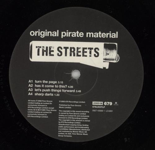 The Streets Original Pirate Material - VG 2-LP vinyl record set (Double LP Album) UK RET2LOR737780