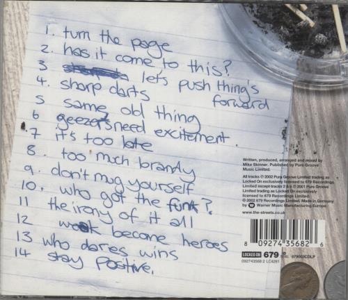 The Streets Original Pirate Material CD album (CDLP) UK RETCDOR208516