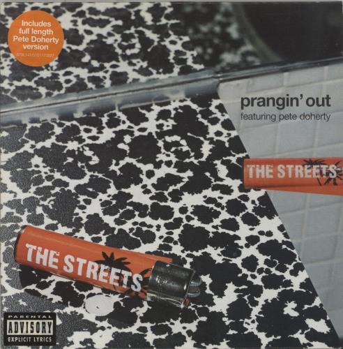 The Streets Prangin' Out 7" vinyl single (7 inch record / 45) UK RET07PR885934