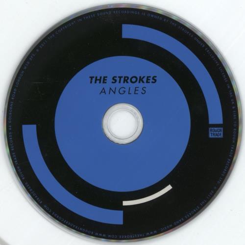 The Strokes Angles CD album (CDLP) UK KESCDAN531023