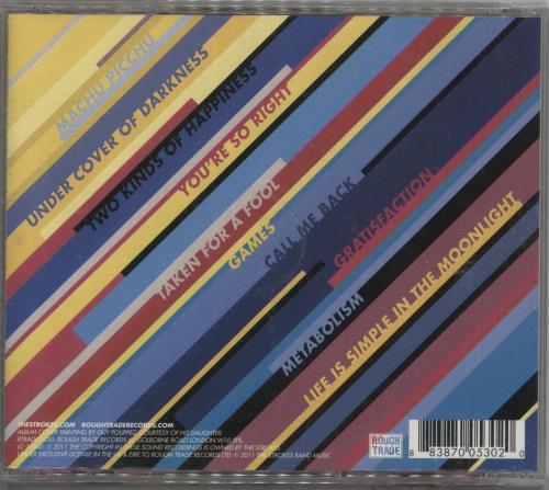 The Strokes Angles CD album (CDLP) UK KESCDAN531023