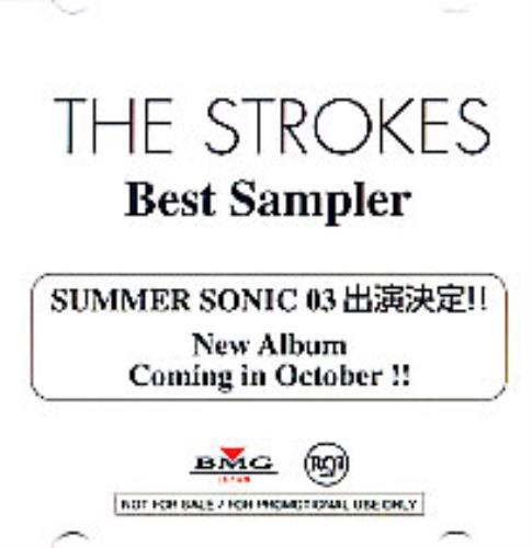The Strokes Best Sampler CD-R acetate Japanese KESCRBE259336