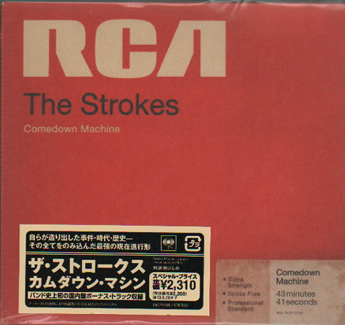 The Strokes Comedown Machine CD single (CD5 / 5") Japanese KESC5CO634823