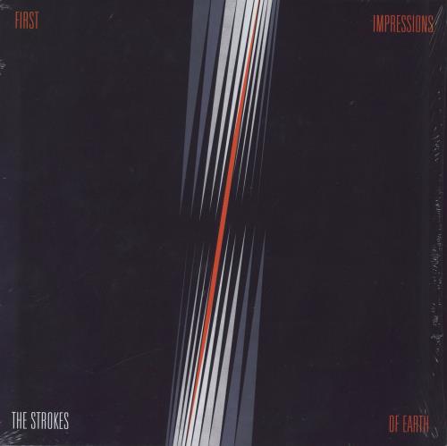The Strokes First Impressions Of Earth vinyl LP album (LP record) UK KESLPFI823071