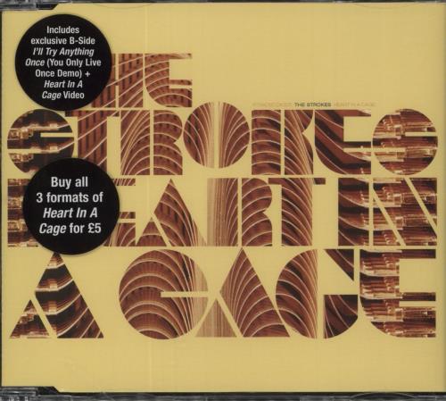The Strokes Heart In A Cage 2-CD single set (Double CD single) UK KES2SHE353093