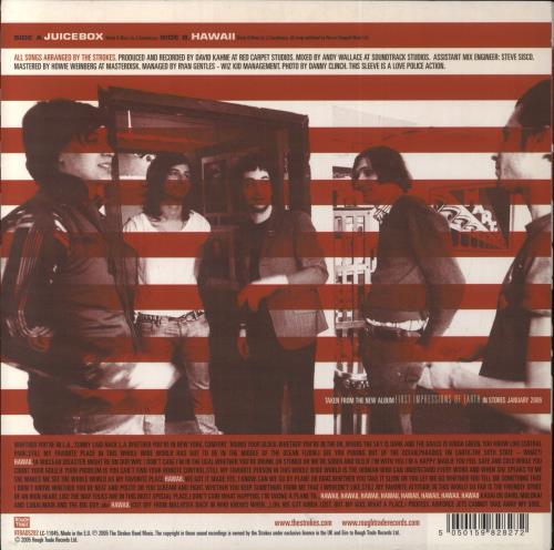 The Strokes Juicebox 7" vinyl single (7 inch record / 45) UK KES07JU343443