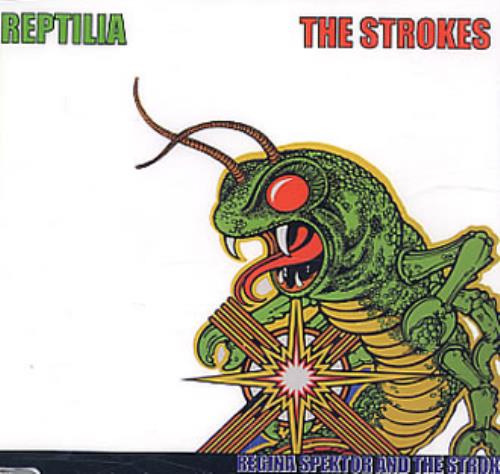 The Strokes Reptilia CD single (CD5 / 5") US KESC5RE345086