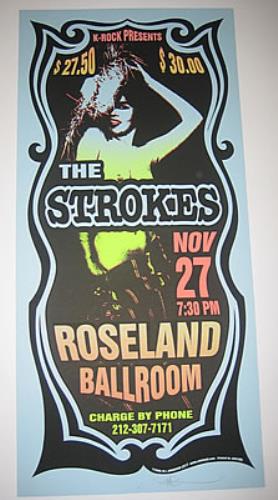 The Strokes Tour Poster poster US KESPOTO373178