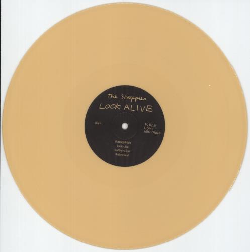 The Stroppies Look Alive - Mustard Yellow Vinyl + Bonus 7" vinyl LP album (LP record) UK 1IRLPLO872450