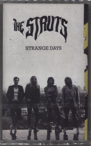 The Struts Strange Days - Gold Cassette - Sealed cassette album UK Z0LCLST781191