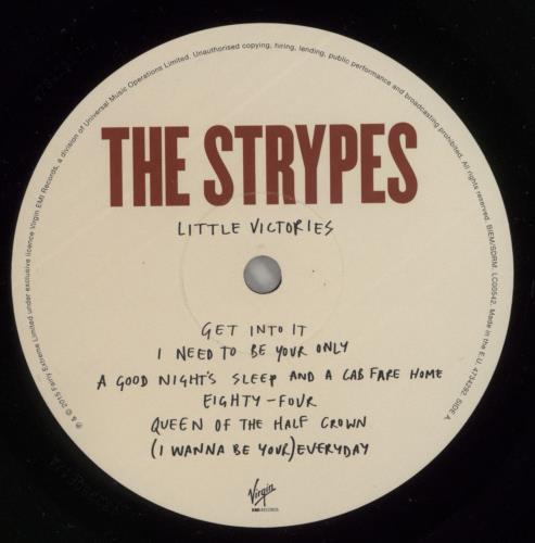 The Strypes Little Victories - 180gm vinyl LP album (LP record) UK X3KLPLI683183