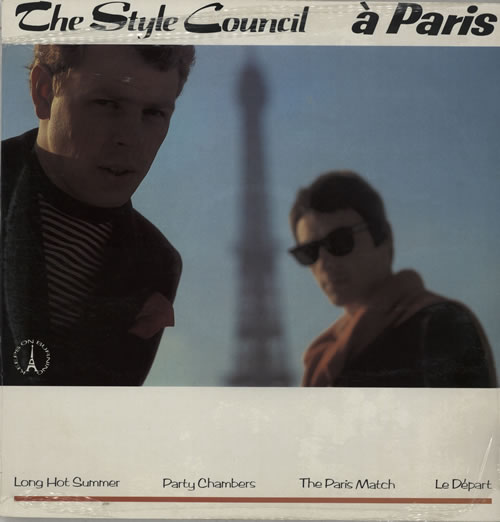 The Style Council A Paris / Money-Go-Round 12" vinyl single (12 inch record / Maxi-single) UK STY12AP576408