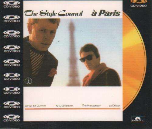 The Style Council A Paris - Cd-V CD single (CD5 / 5") UK STYC5AP34740