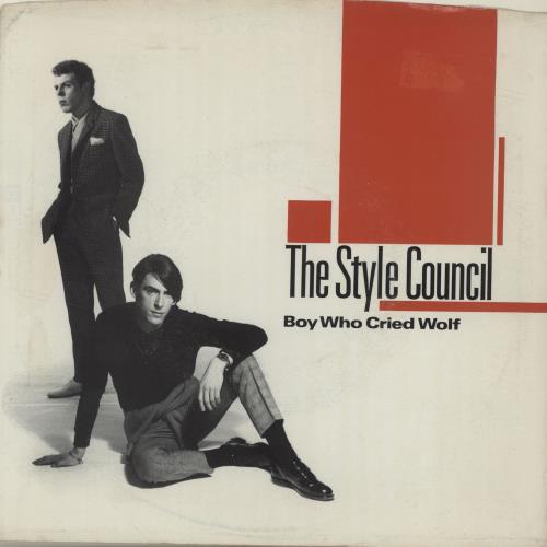 The Style Council Boy Who Cried Wolf 7" vinyl single (7 inch record / 45) US STY07BO58306