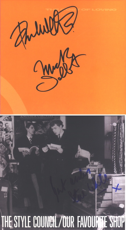 The Style Council Classic Album Selection - Autographed CD Album Box Set UK STYDXCL595088