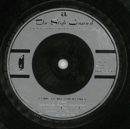 The Style Council Come To Milton Keynes - Gatefold 7" vinyl single (7 inch record / 45) UK STY07CO42532