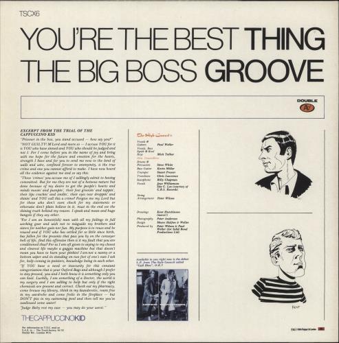 The Style Council Groovin' 12" vinyl single (12 inch record / Maxi-single) UK STY12GR22782