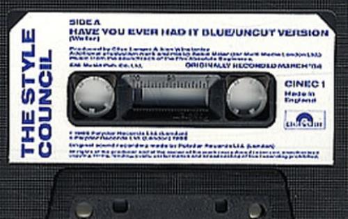 The Style Council Have You Ever Had It Blue Pack + Cassette 7" vinyl single (7 inch record / 45) UK STY07HA115425