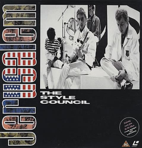 The Style Council Jerusalem laserdisc / lazerdisc Japanese STYLZJE322891